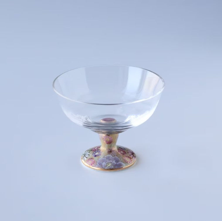 Kutani Glass – Dessert Glass (Small) – Golden
