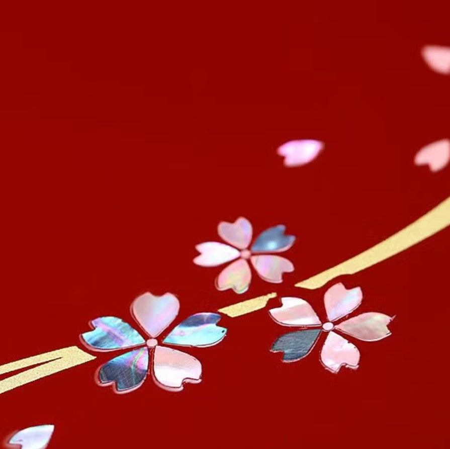 Sakura Round Tray