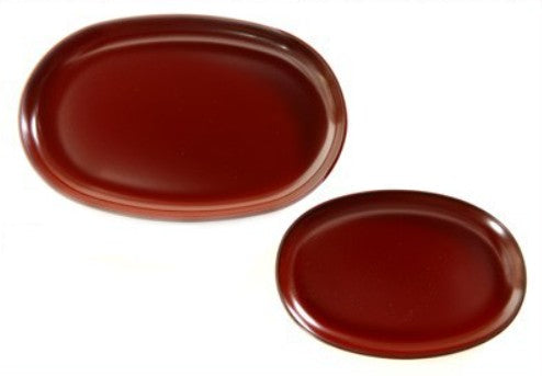 Oval Koban Plate – Kodaishu Lacquer