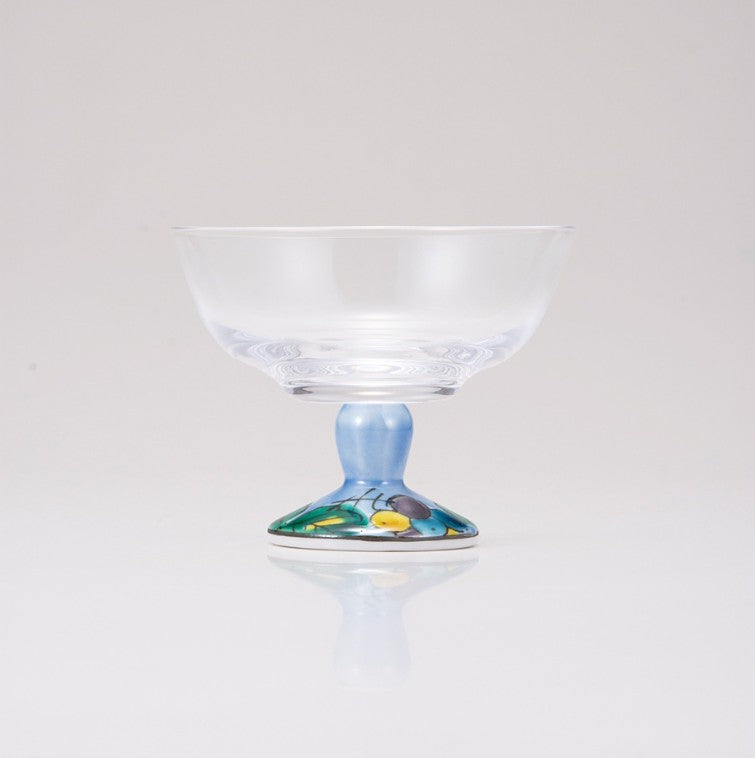 Kutani Glass – Dessert Glass (Small) – Floral