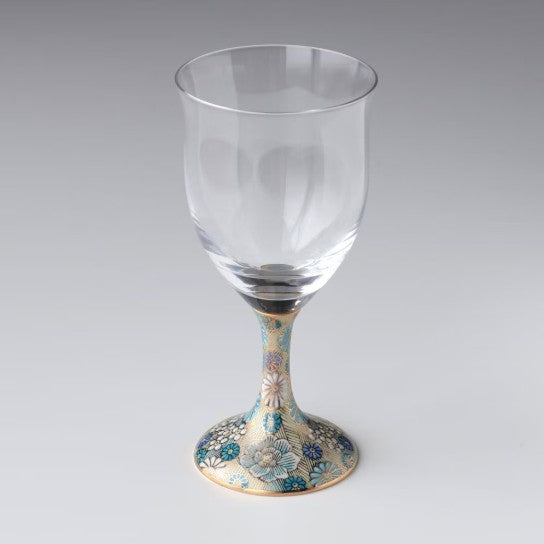 Kutani Glass – Wine Glass (Large) – Golden