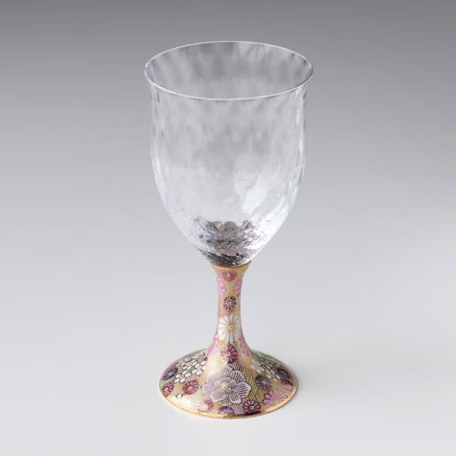 Kutani Glass – Wine Glass (Large) – Golden