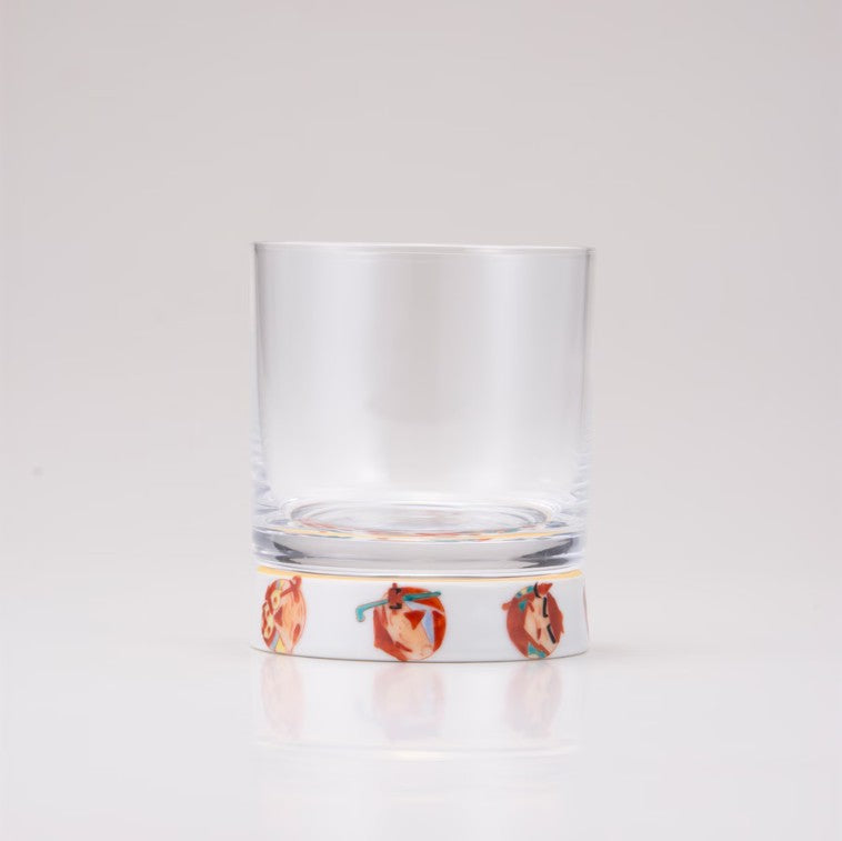 Kutani Glass – Rock Glass – Golden