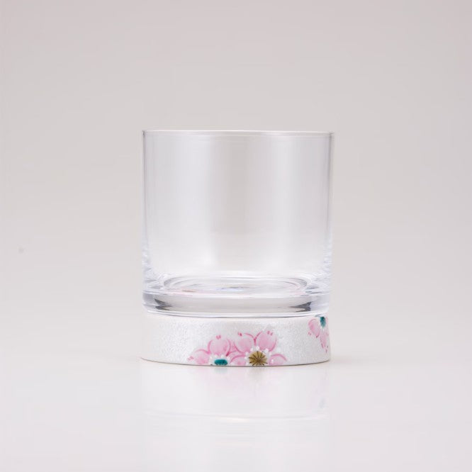 Kutani Glass – Rock Glass – Floral