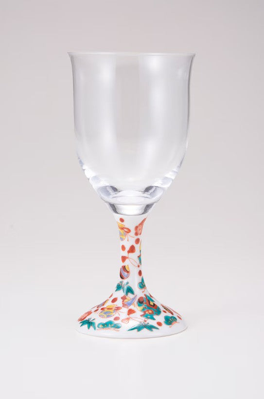 Kutani Glass – Wine Glass (Large) – Golden