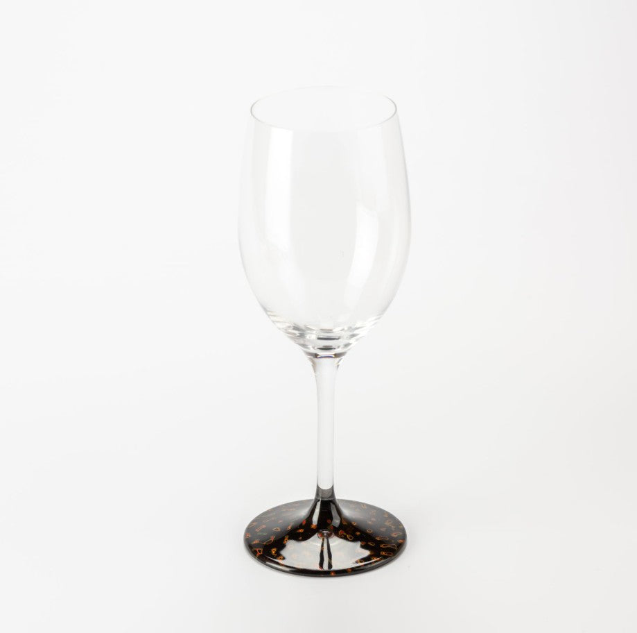 Crystal Wine Glass – Kara-nuri Tsugaru Lacquer