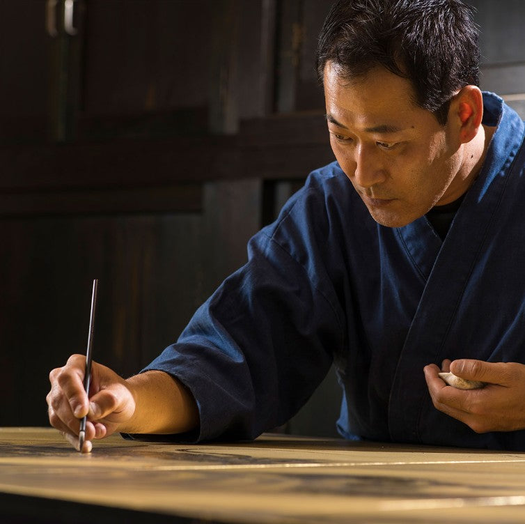 Fujin and Raijin Folding Screen (Pair)