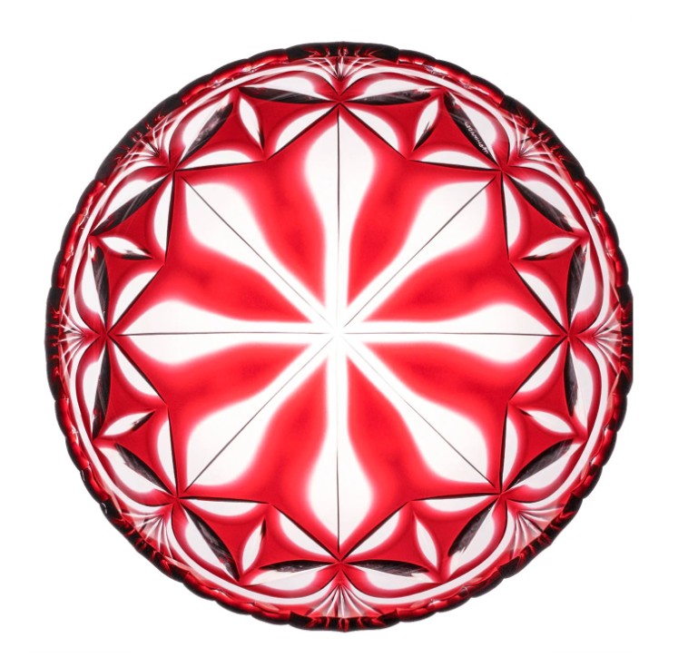 Large Chrysanthemum Plate cut61