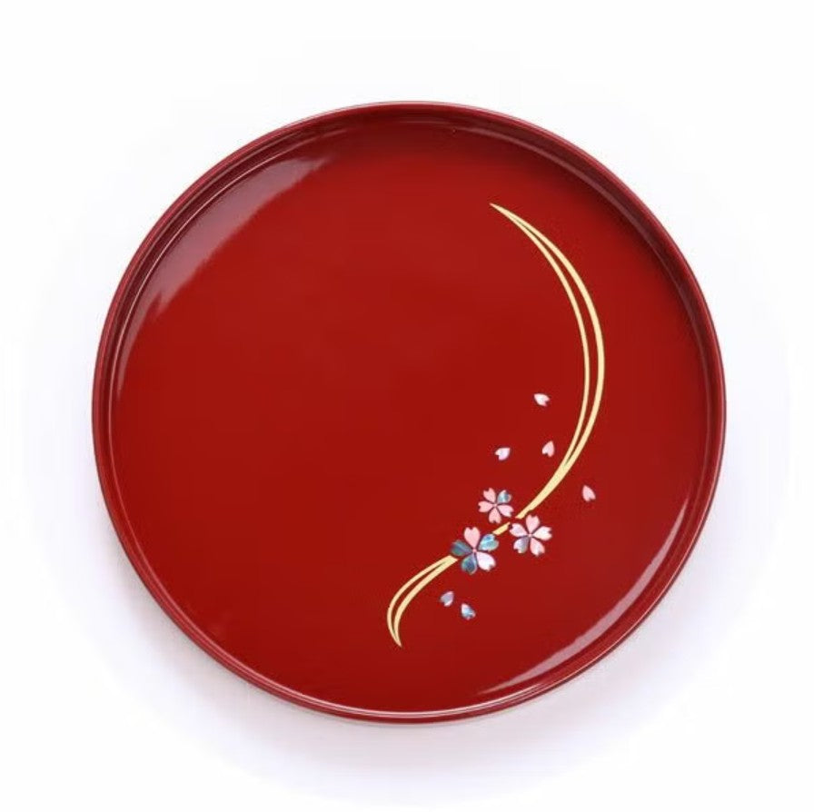 Sakura Round Tray