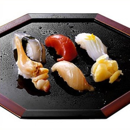 Octagonal Tray – Byakudan Lacquer