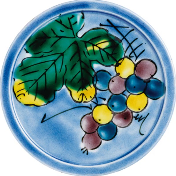 Kutani Glass – Rock Glass – Floral
